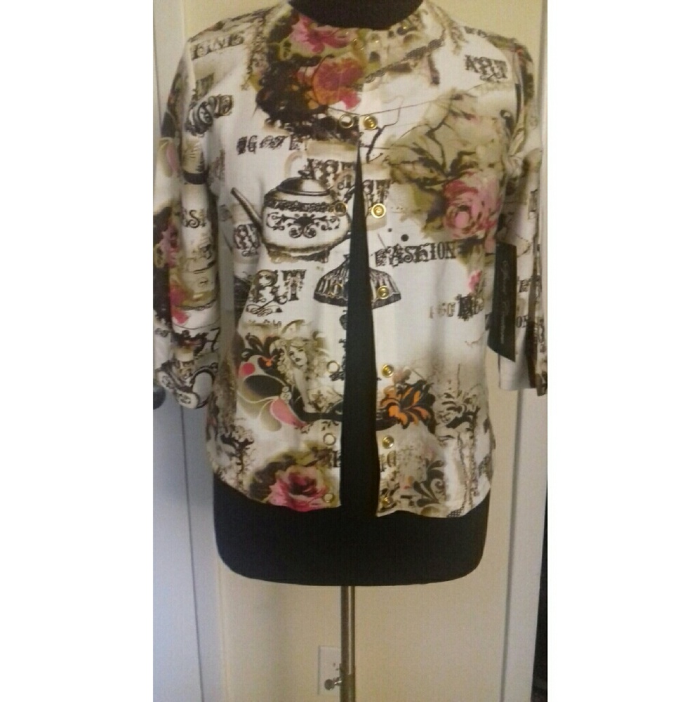 Ladies cardigan by Onque Casuals Sz L